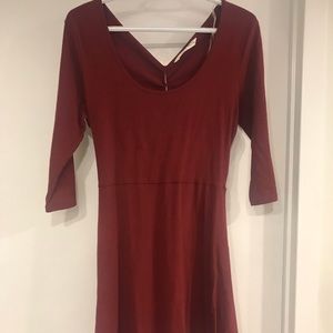 Key-hole Backed Dress